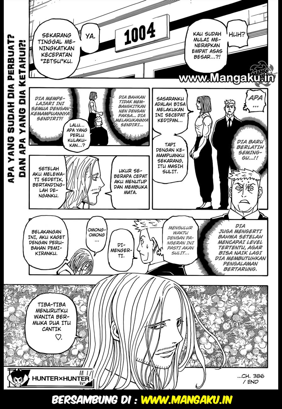 Hunter x Hunter Bab 386 halaman 20