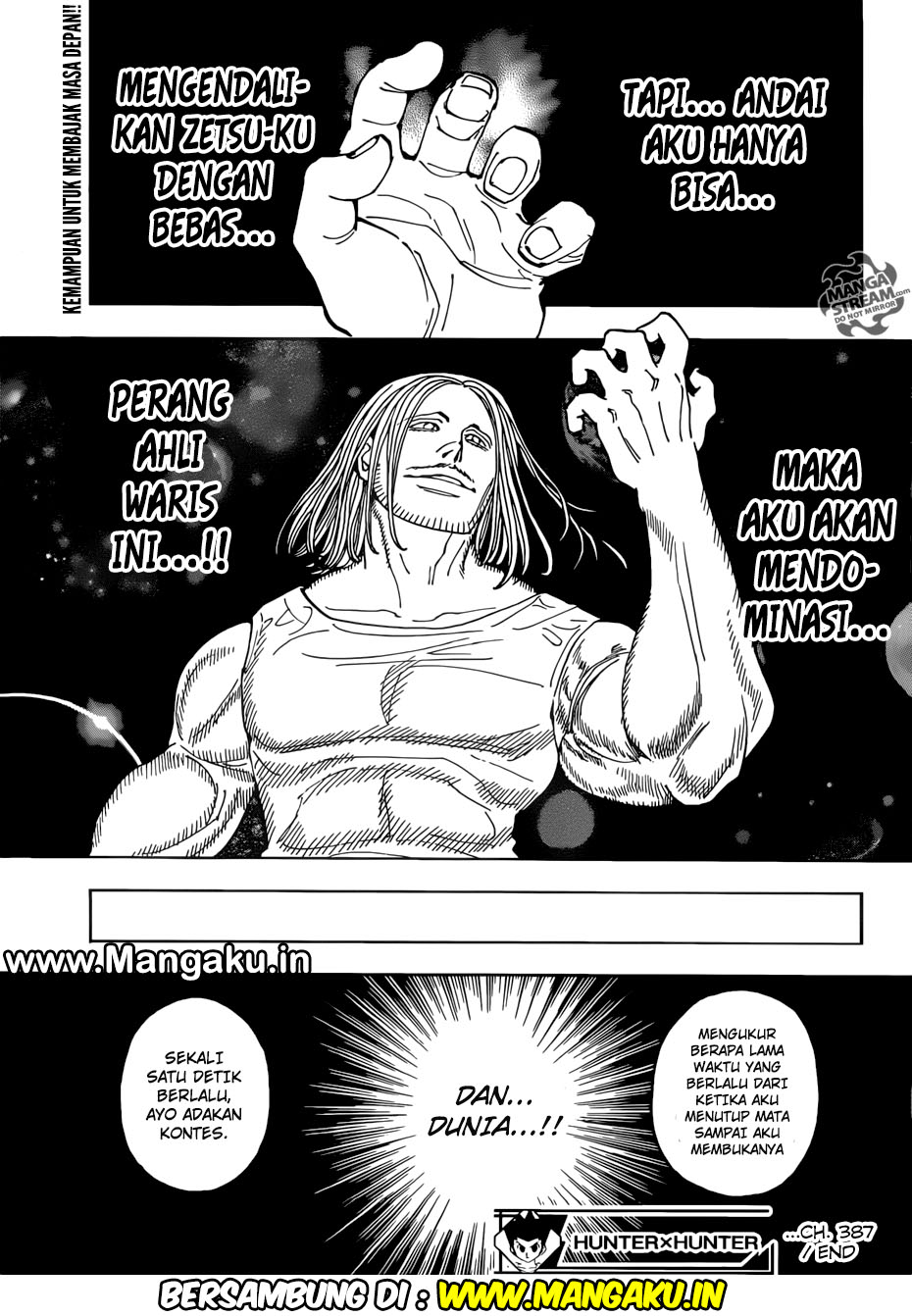 Hunter x Hunter Bab 387 halaman 20