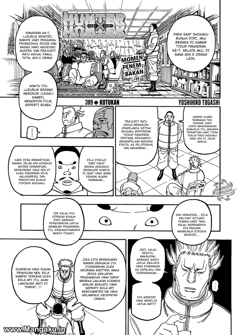 Hunter x Hunter Bab 389 halaman 2