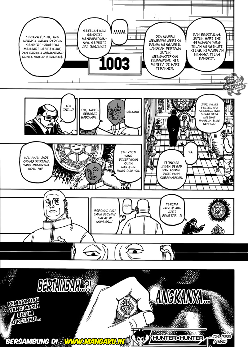 Hunter x Hunter Bab 389 halaman 20