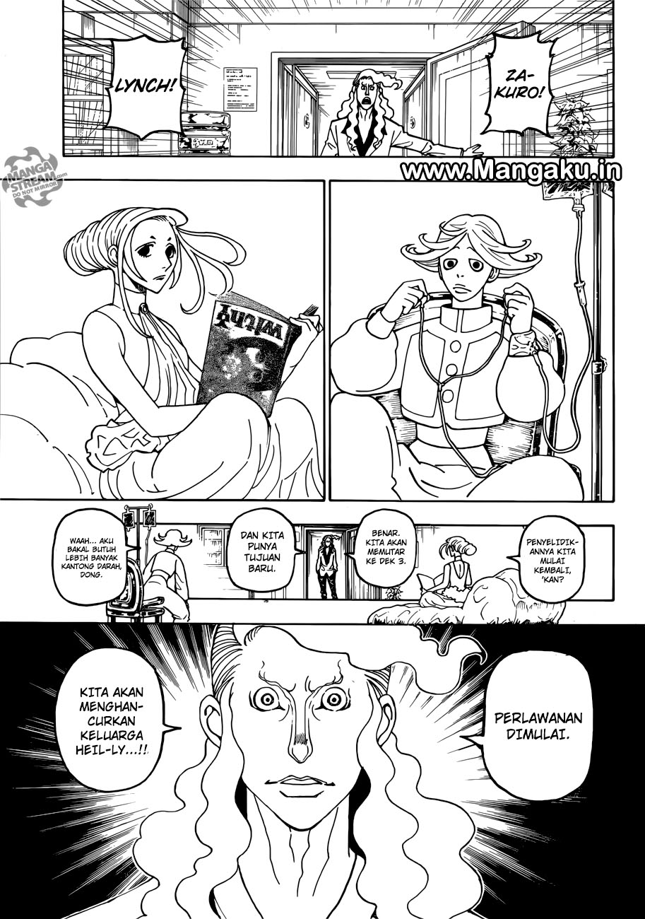 Hunter x Hunter chapter 390 halaman 8