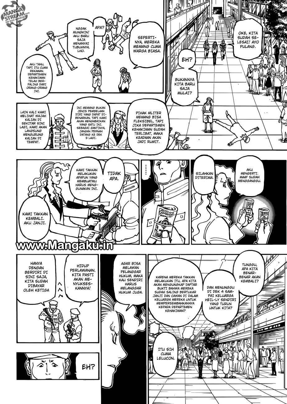 Hunter x Hunter chapter 390 halaman 19
