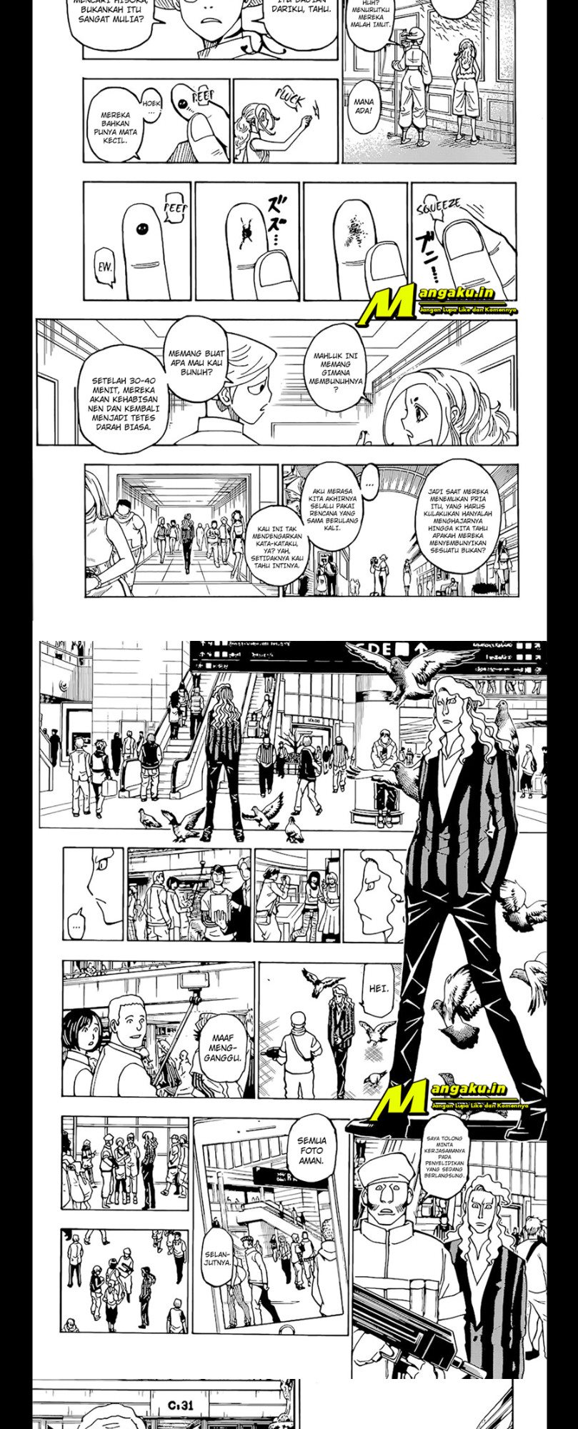 Hunter x Hunter Bab 391 halaman 3