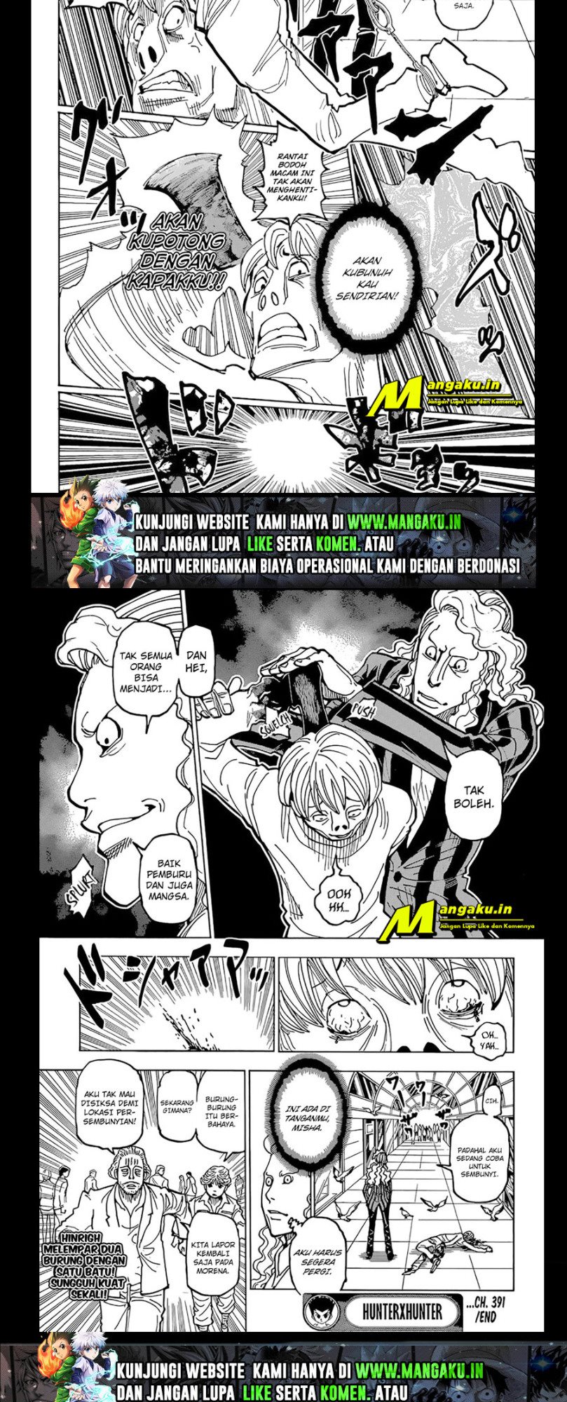 Hunter x Hunter Bab 391 halaman 11