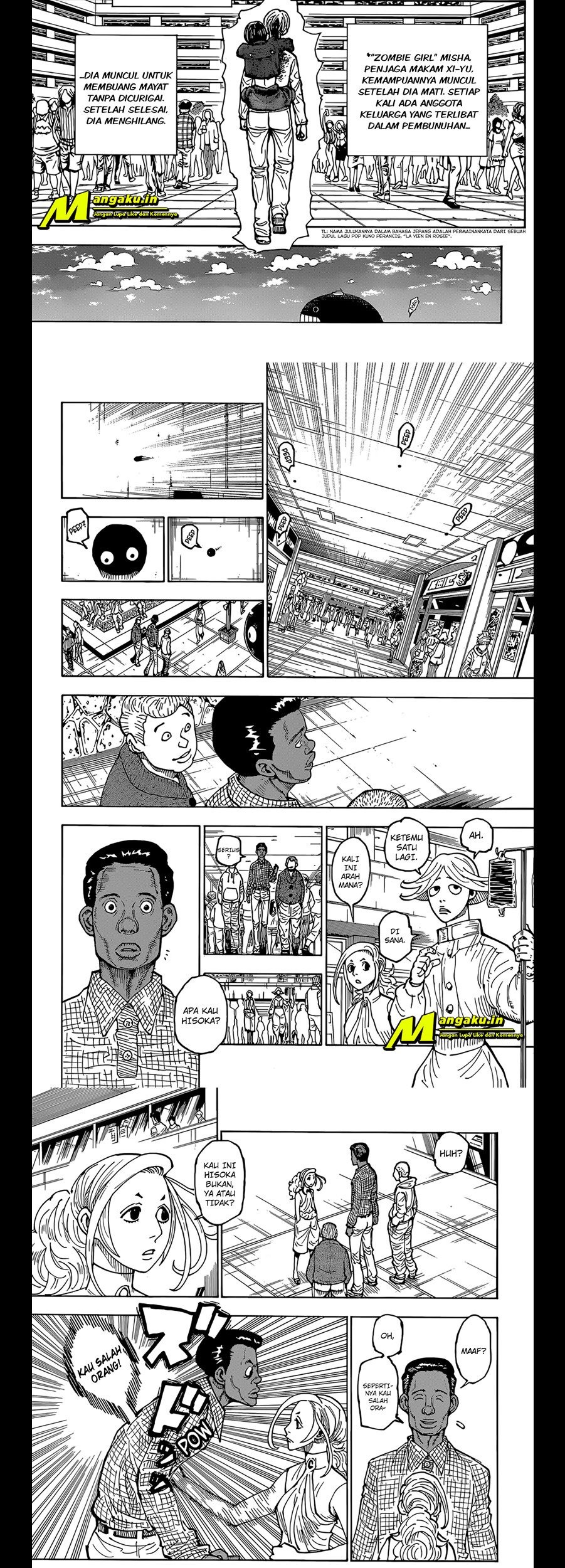 Hunter x Hunter Bab 392 halaman 5