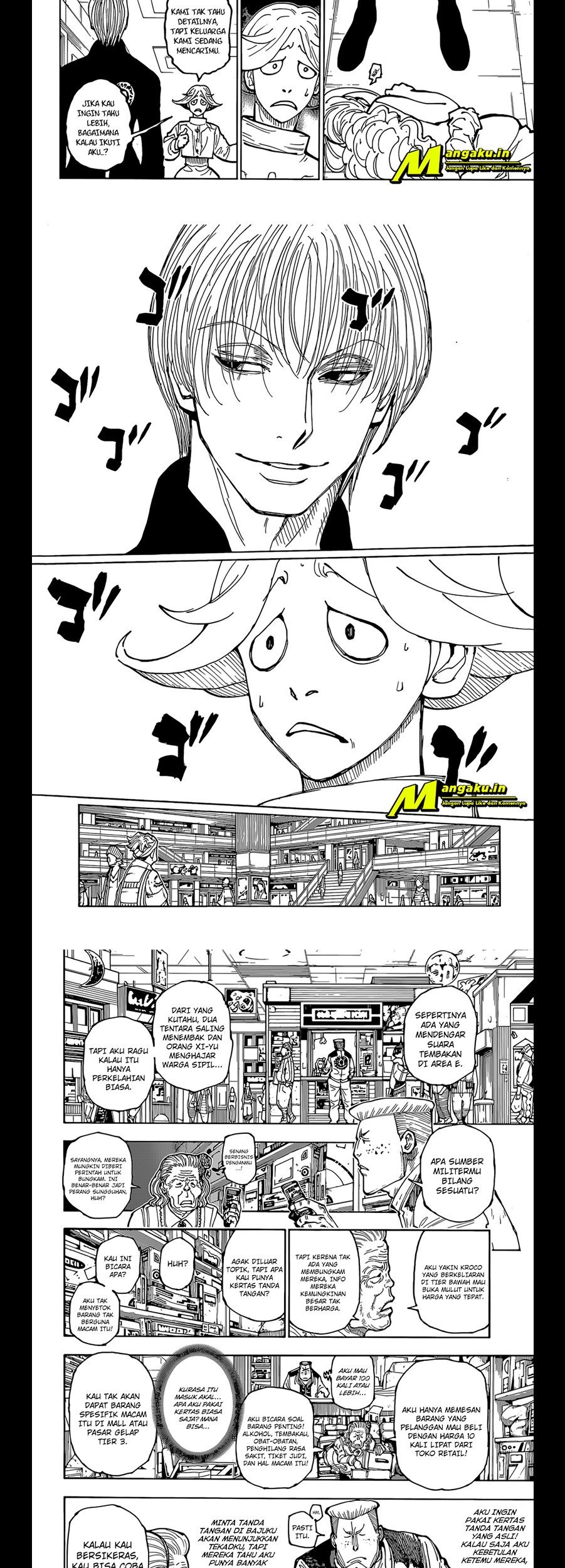Hunter x Hunter Bab 392 halaman 9