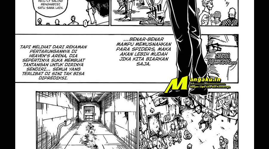Hunter x Hunter Bab 392 halaman 12