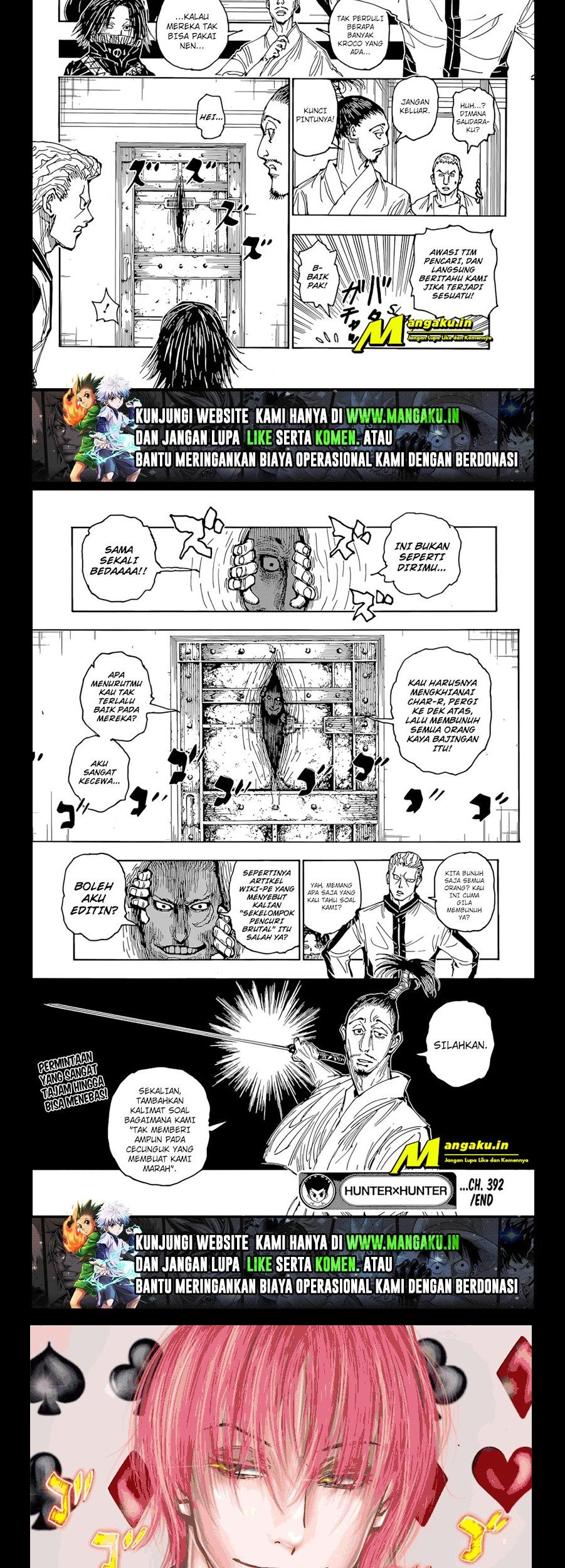 Hunter x Hunter Bab 392 halaman 15