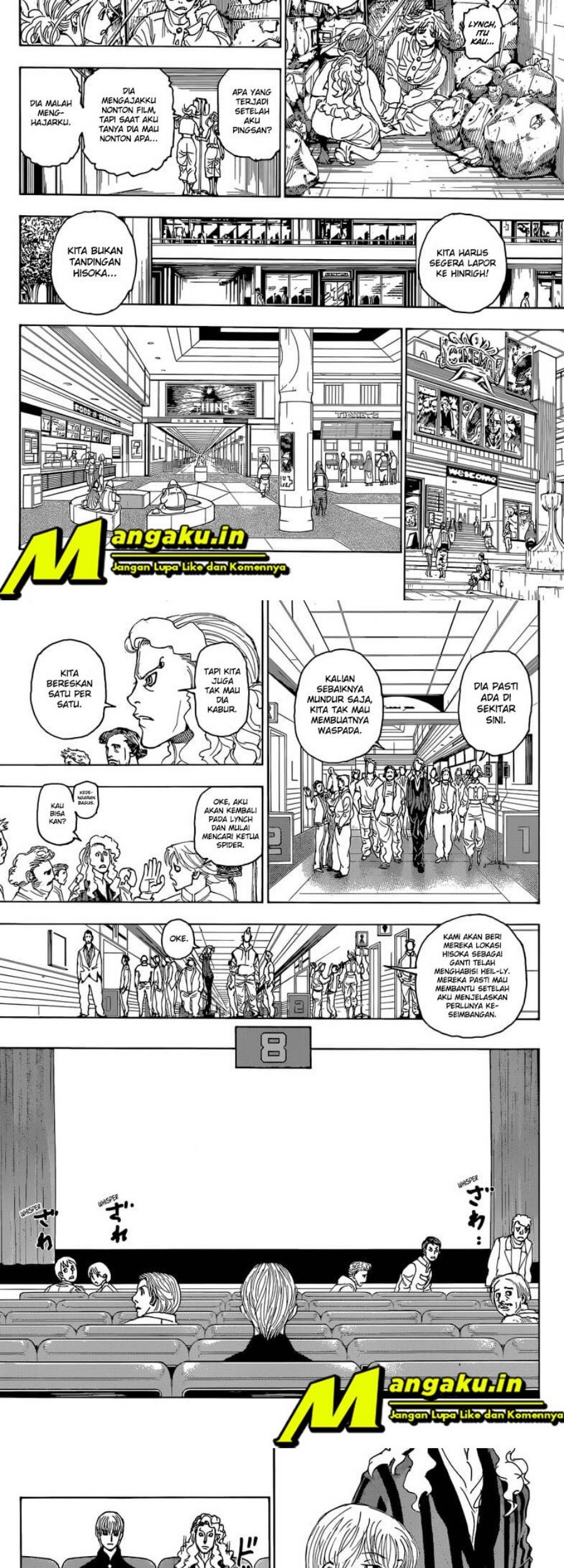 Hunter x Hunter Bab 393 halaman 9