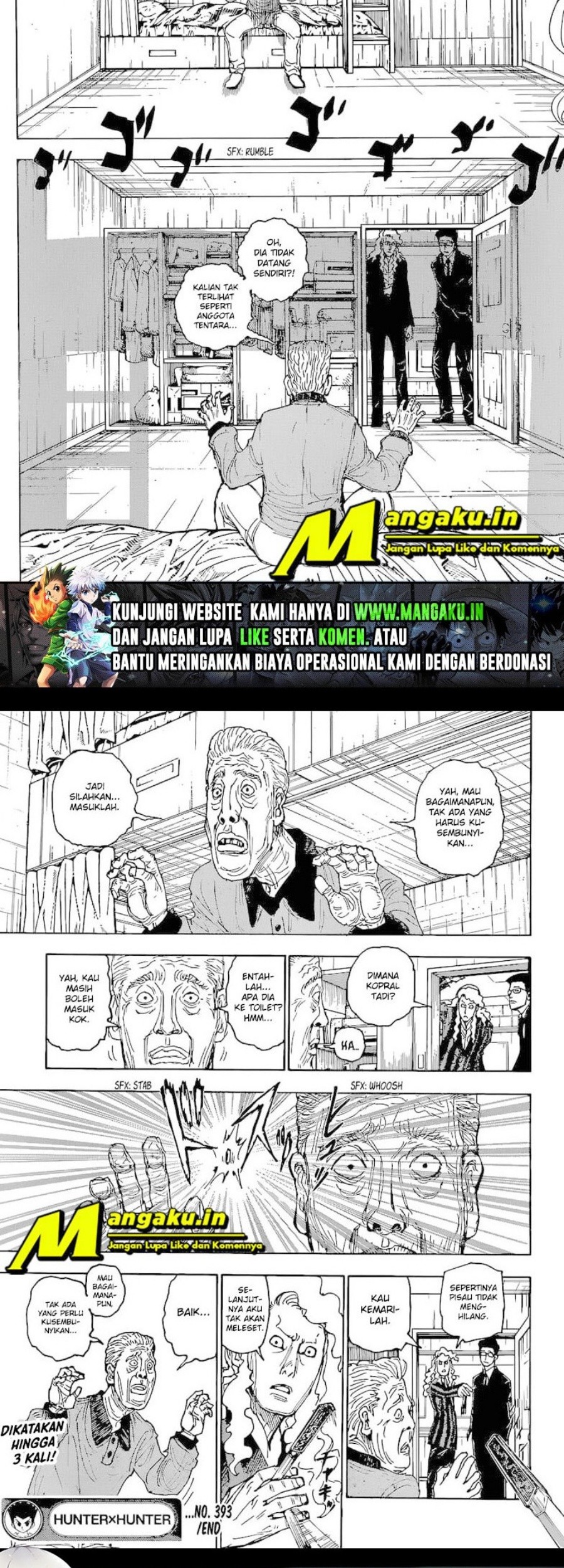 Hunter x Hunter Bab 393 halaman 19
