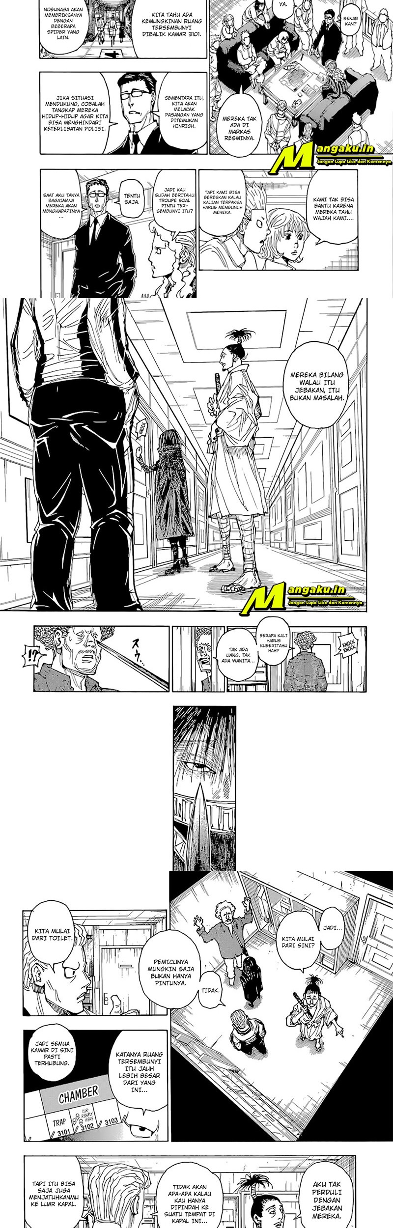 Hunter x Hunter Bab 395 halaman 2