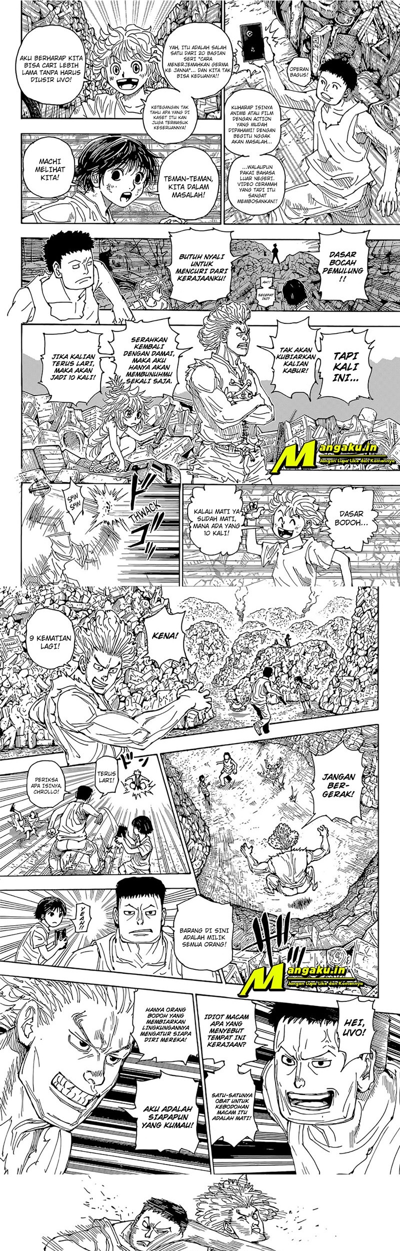 Hunter x Hunter Bab 395 halaman 6