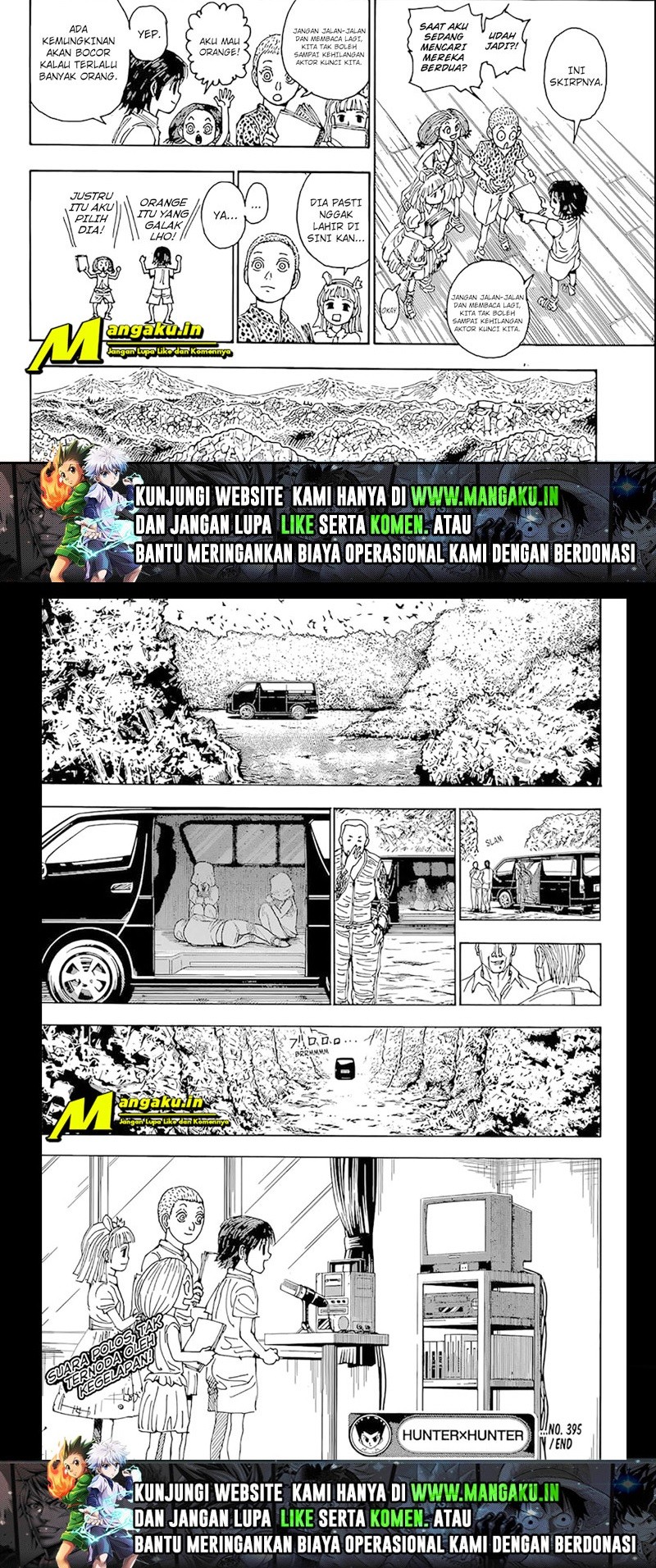 Hunter x Hunter Bab 395 halaman 10