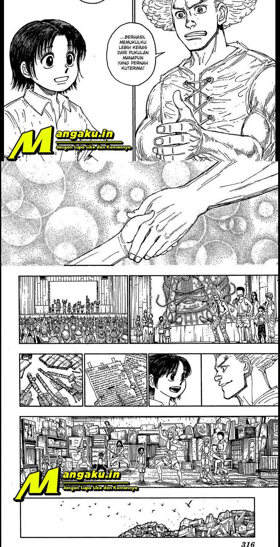 Hunter x Hunter Bab 396 halaman 10