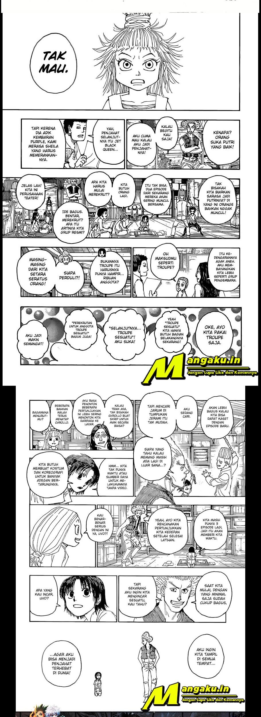 Hunter x Hunter Bab 396 halaman 11
