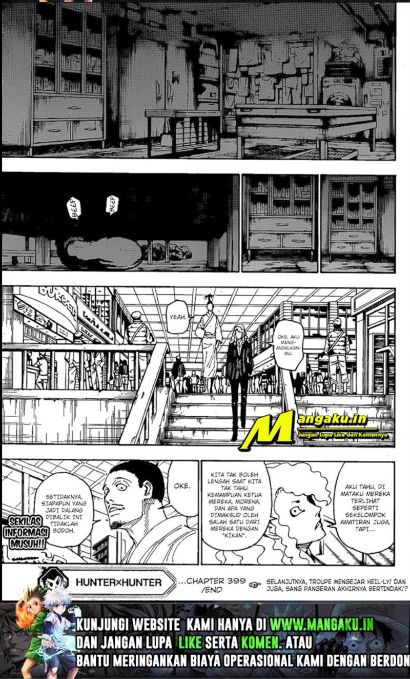 Hunter x Hunter Bab 399 halaman 13