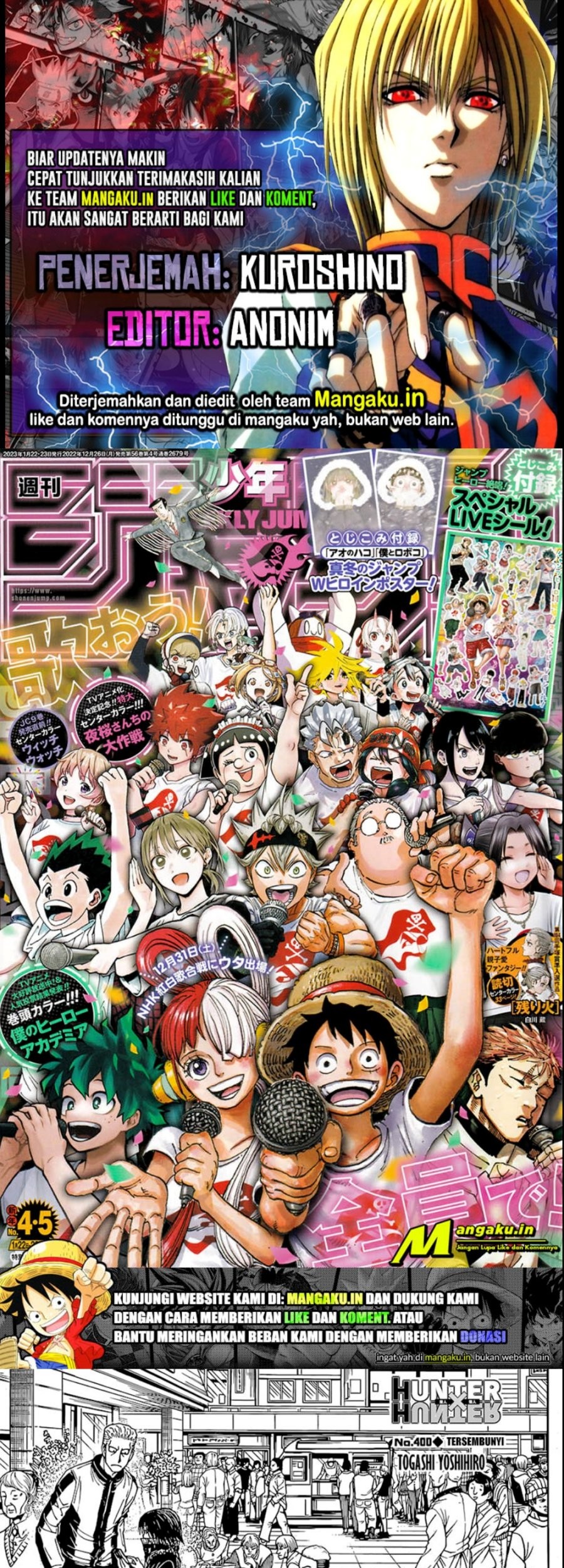 Hunter x Hunter Bab 400 halaman 1