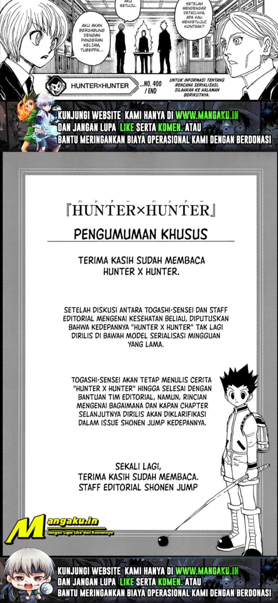 Hunter x Hunter Bab 400 halaman 14