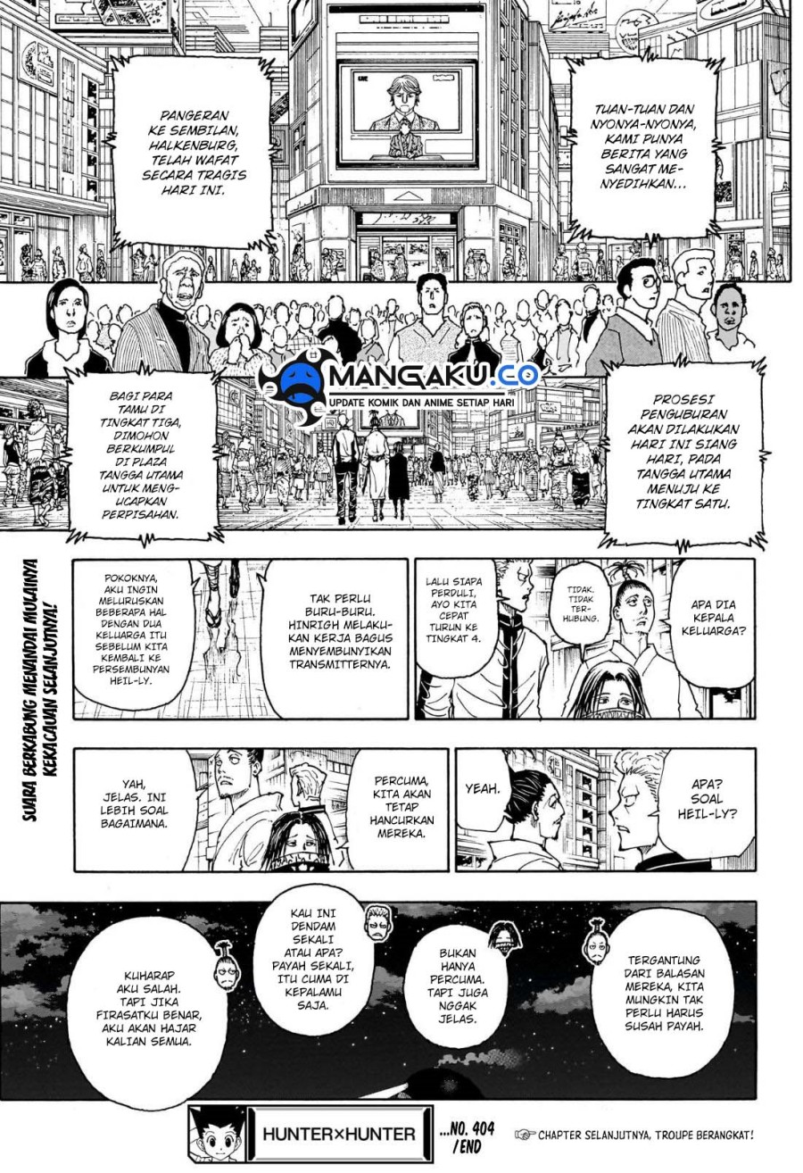 Hunter x Hunter Bab 404 halaman 20