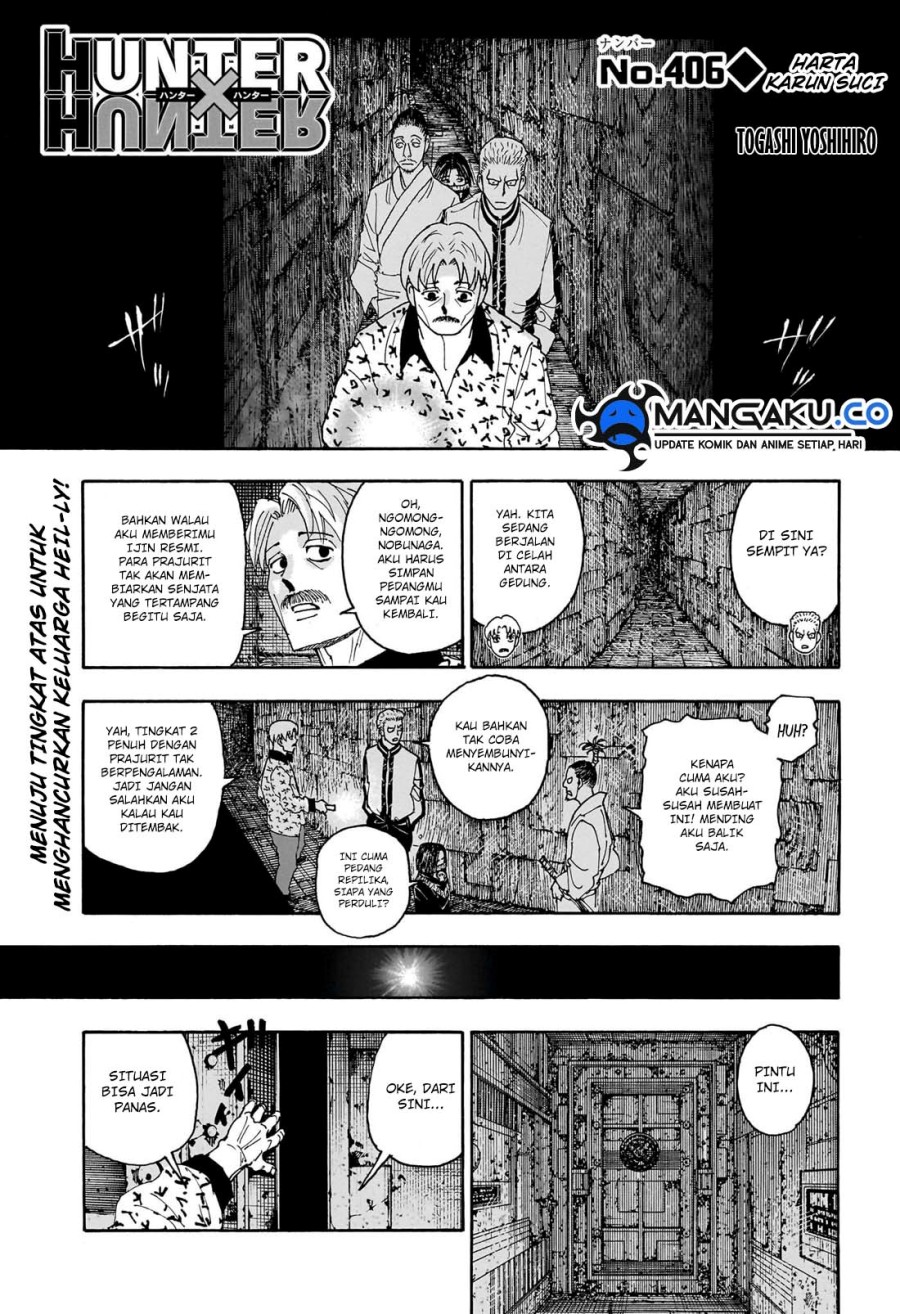 Hunter x Hunter Bab 406 halaman 2