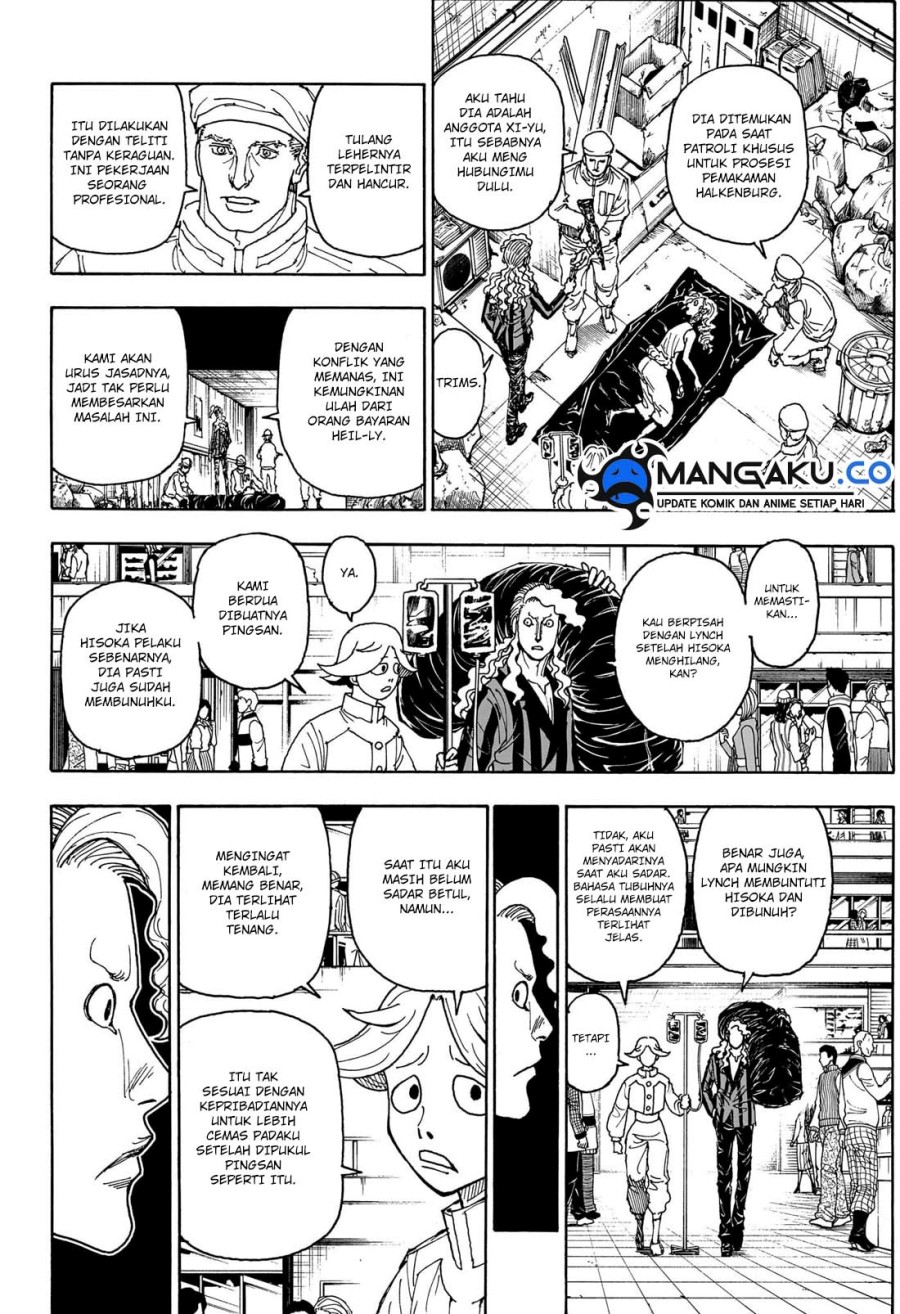 Hunter x Hunter Bab 406 halaman 8