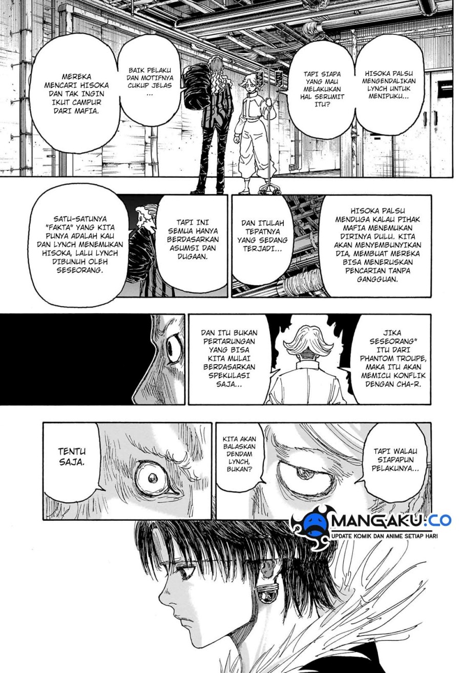 Hunter x Hunter Bab 406 halaman 11