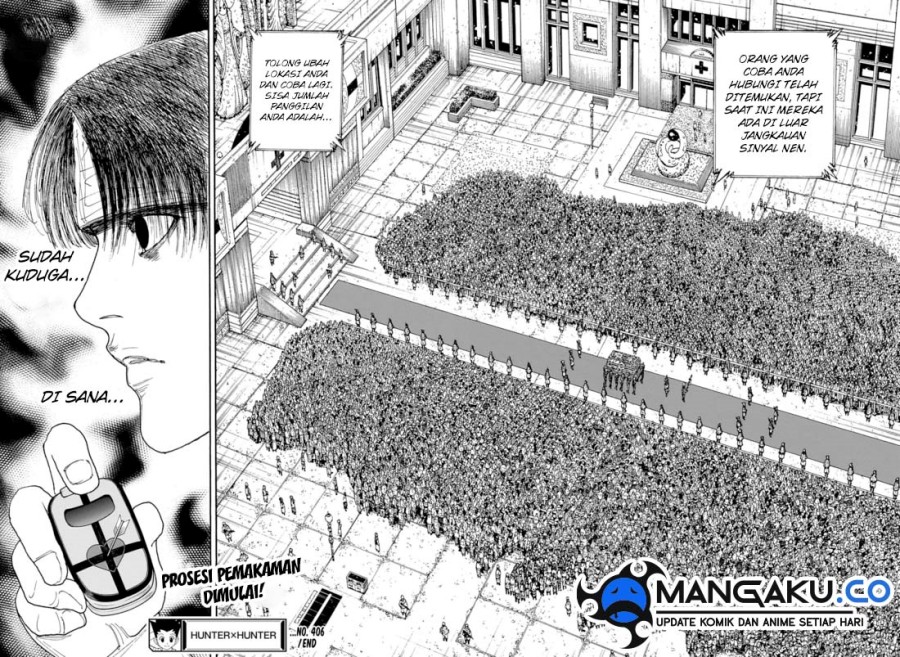 Hunter x Hunter Bab 406 halaman 18