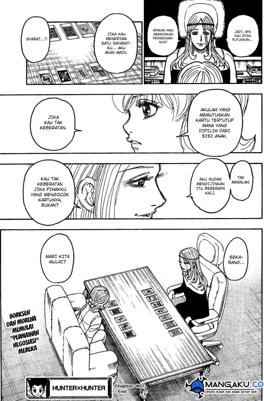 Hunter x Hunter Bab 407 halaman 13
