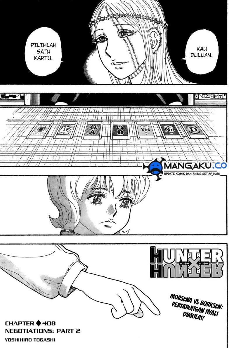 Hunter x Hunter Bab 408 halaman 2