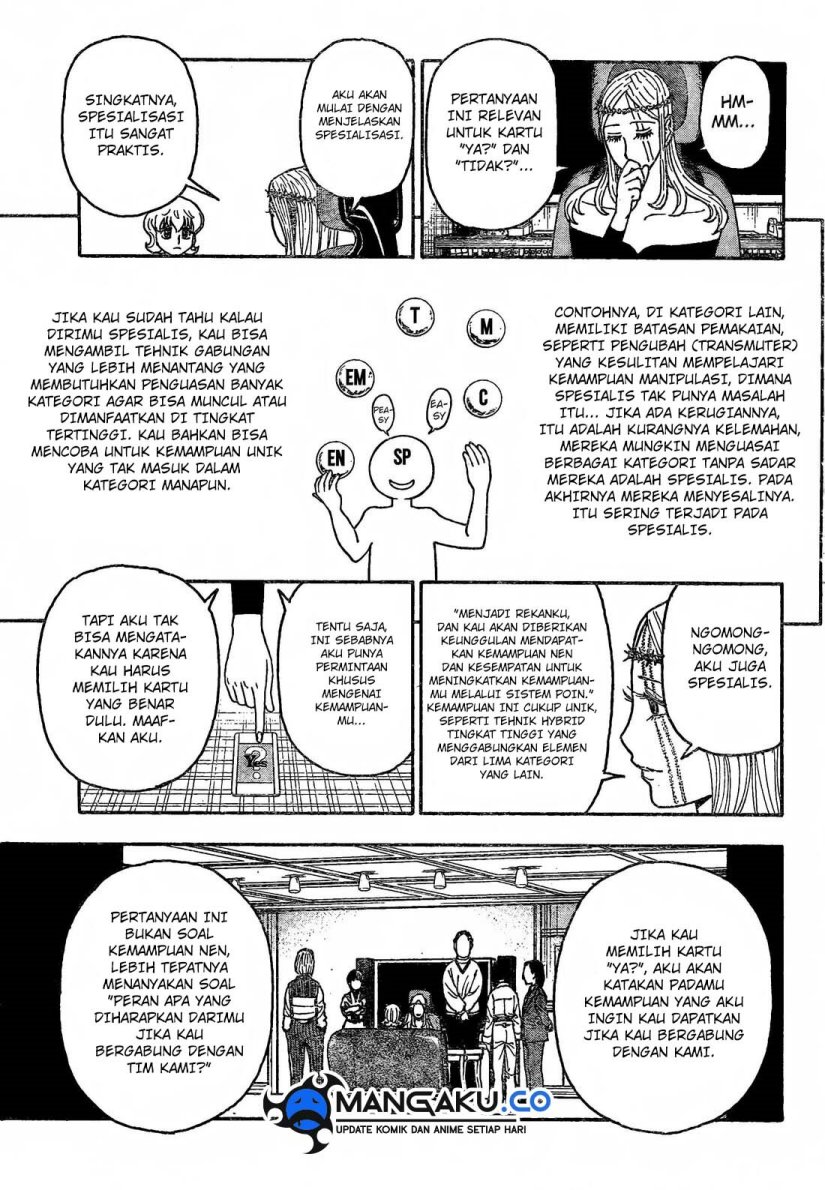 Hunter x Hunter Bab 408 halaman 11
