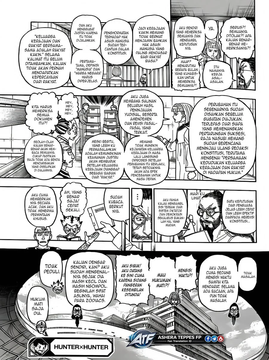 Hunter x Hunter Bab 412 halaman 19