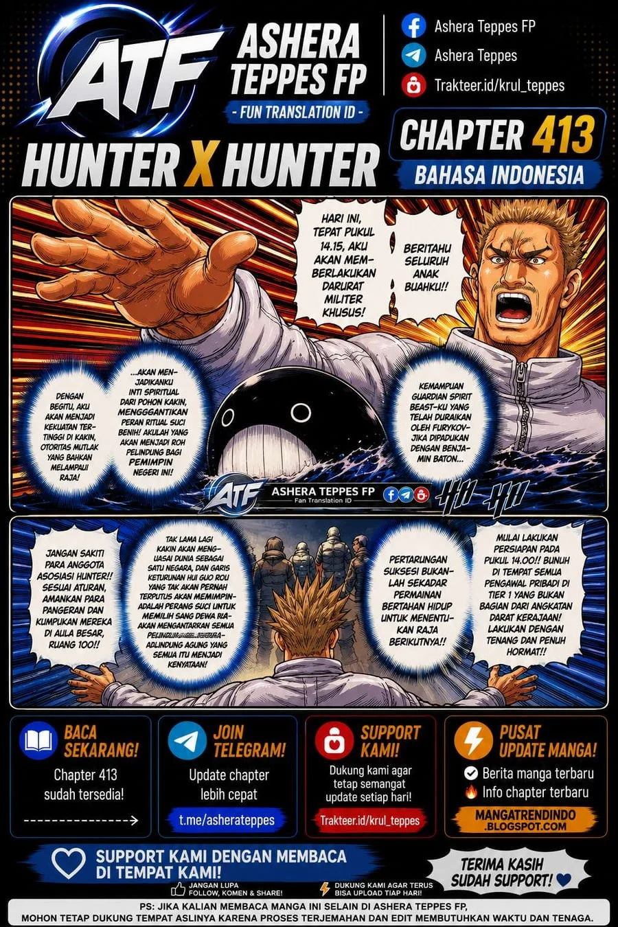 Hunter x Hunter Bab 413 halaman 1