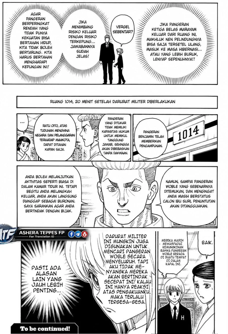 Hunter x Hunter Bab 415 halaman 19