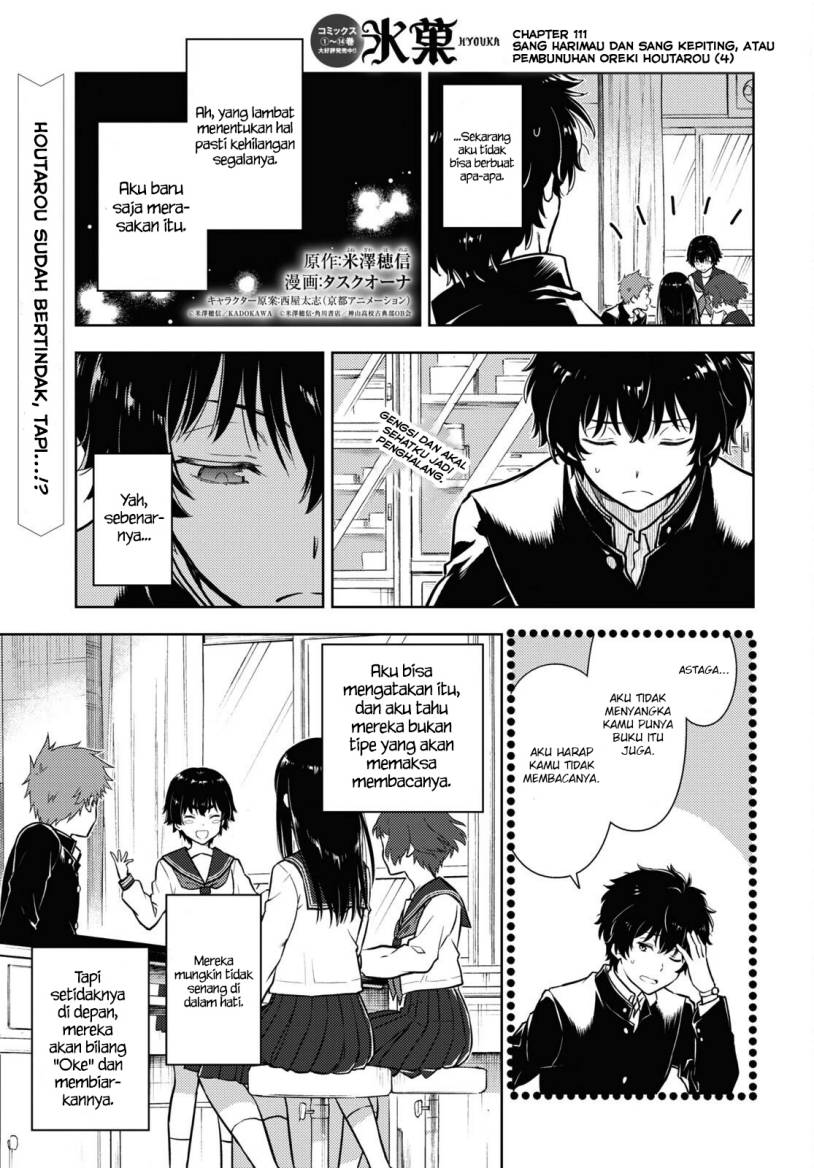 Hyouka chapter 111 halaman 2