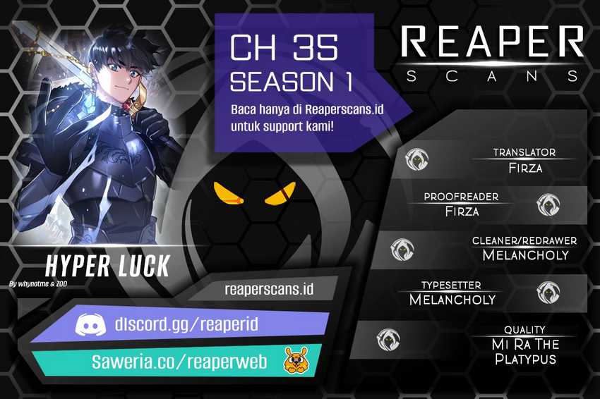 Hyper Luck Bab 35 halaman 1