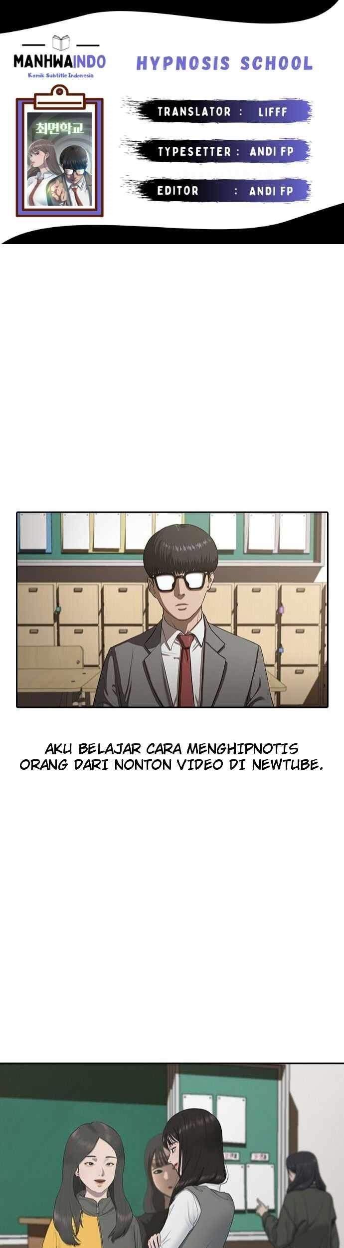 Hypnosis School Bab 1 halaman 1
