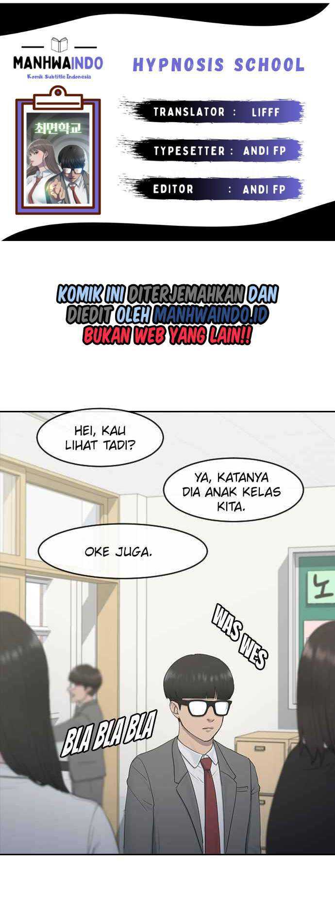 Hypnosis School Bab 11 halaman 1