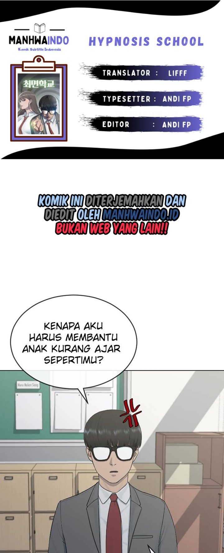 Hypnosis School Bab 22 halaman 1