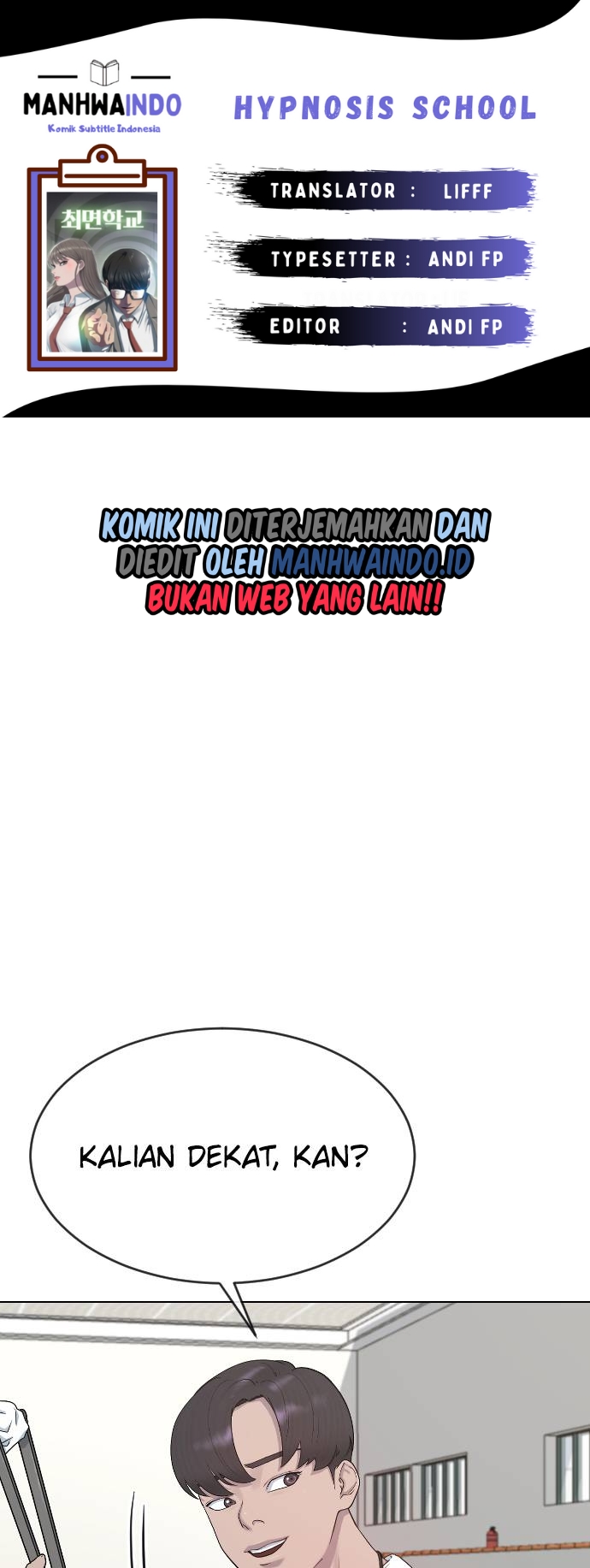 Hypnosis School Bab 35 halaman 1