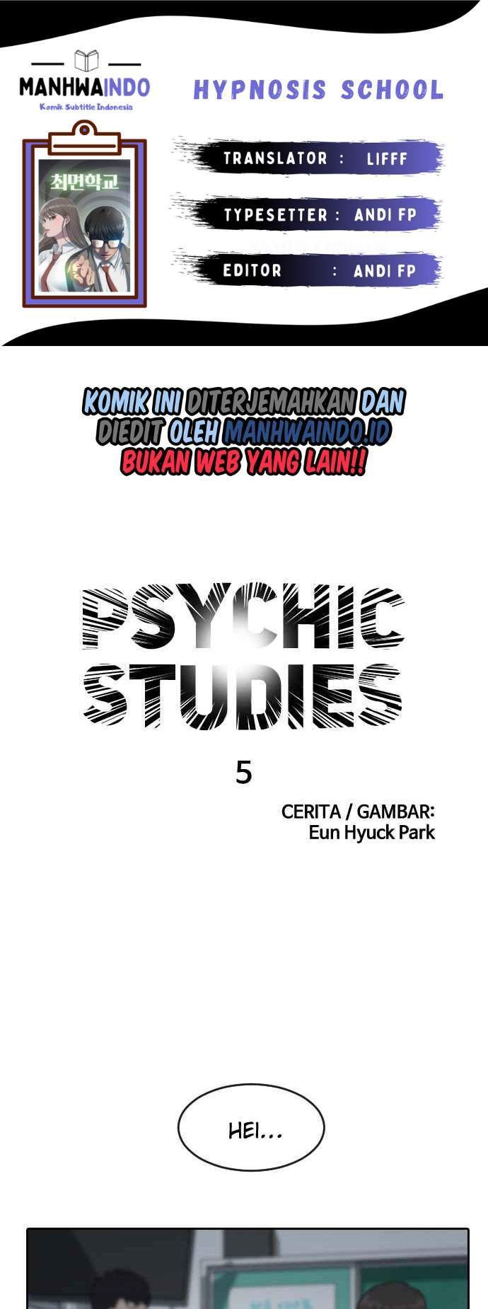 Hypnosis School Bab 5 halaman 1
