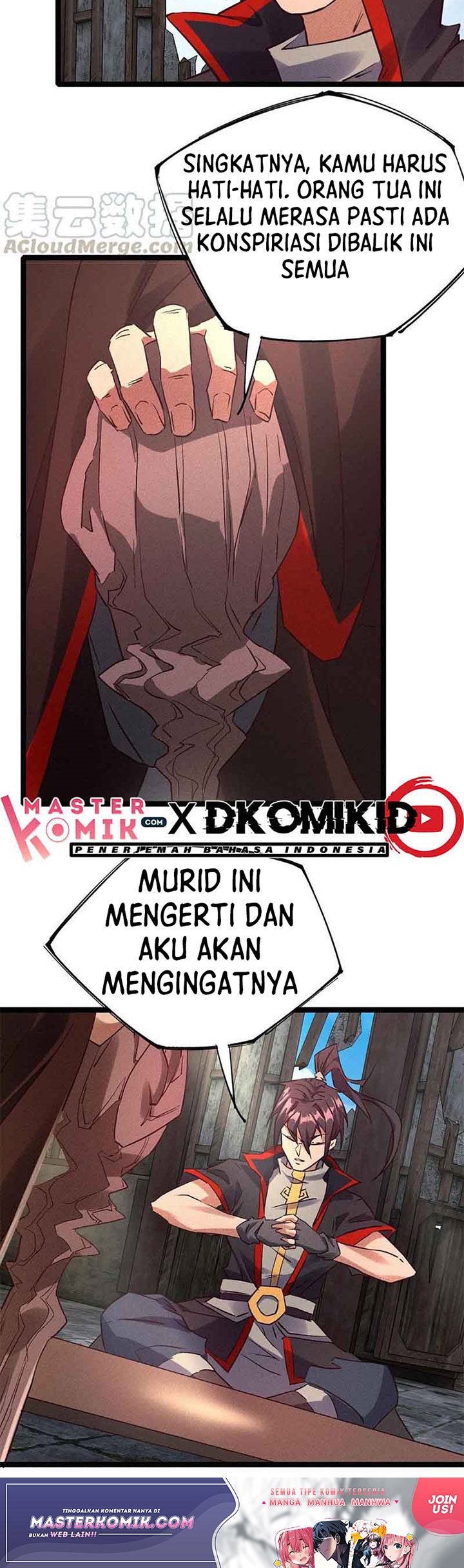 I am a God Alone chapter 36 halaman 33