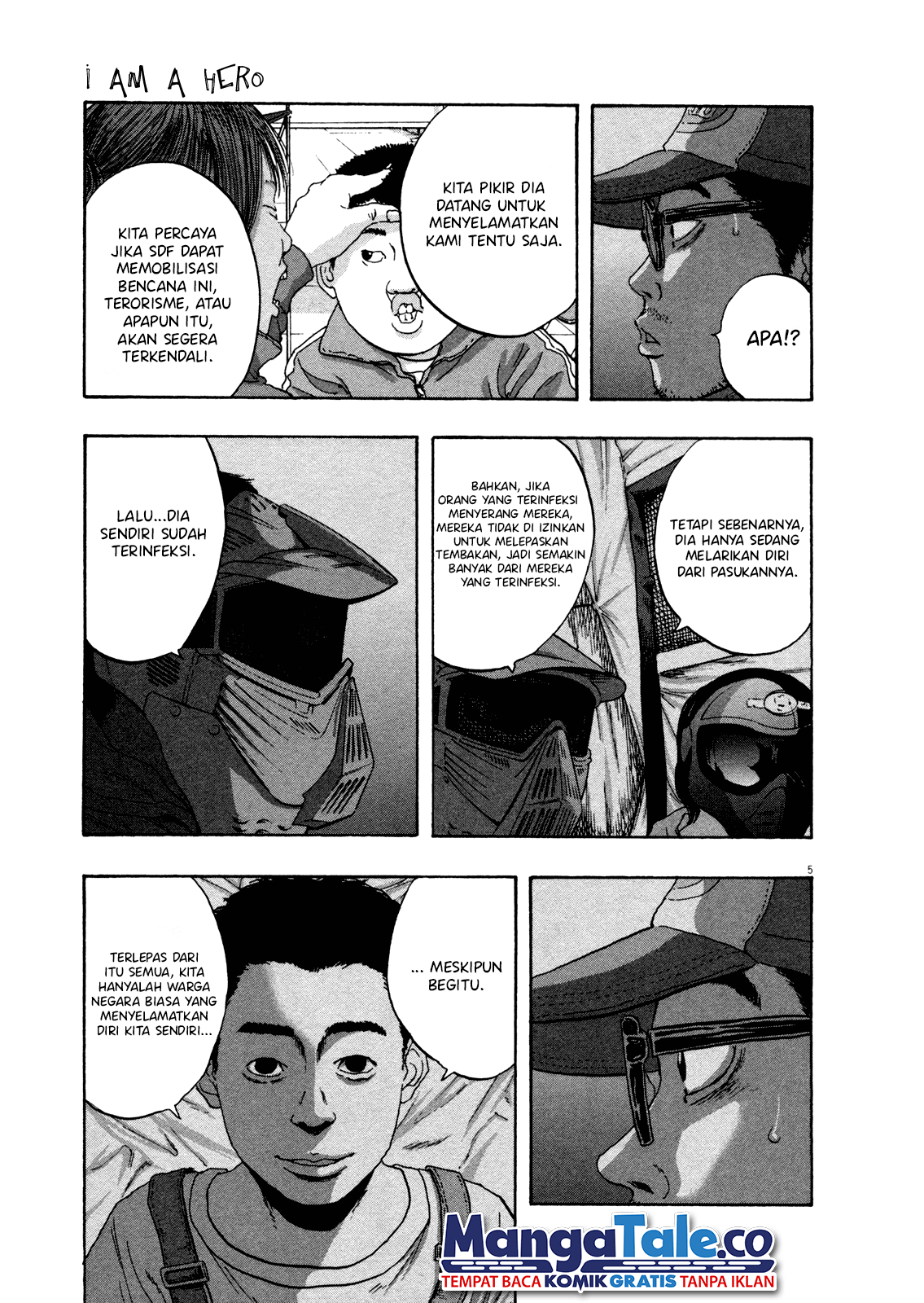 I Am a Hero chapter 75 halaman 5