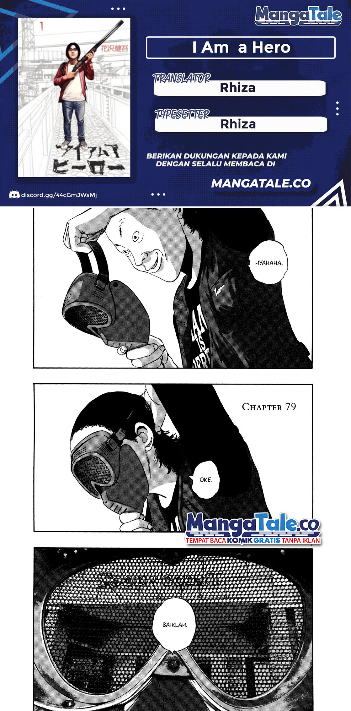 I Am a Hero chapter 79 halaman 1