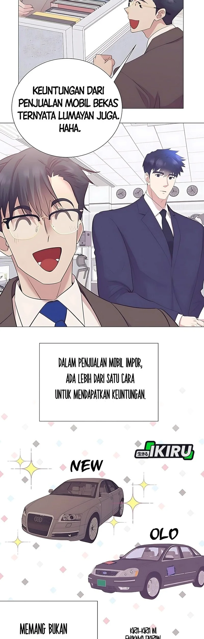 I Became a Genius Salesman Bab 76 halaman 32