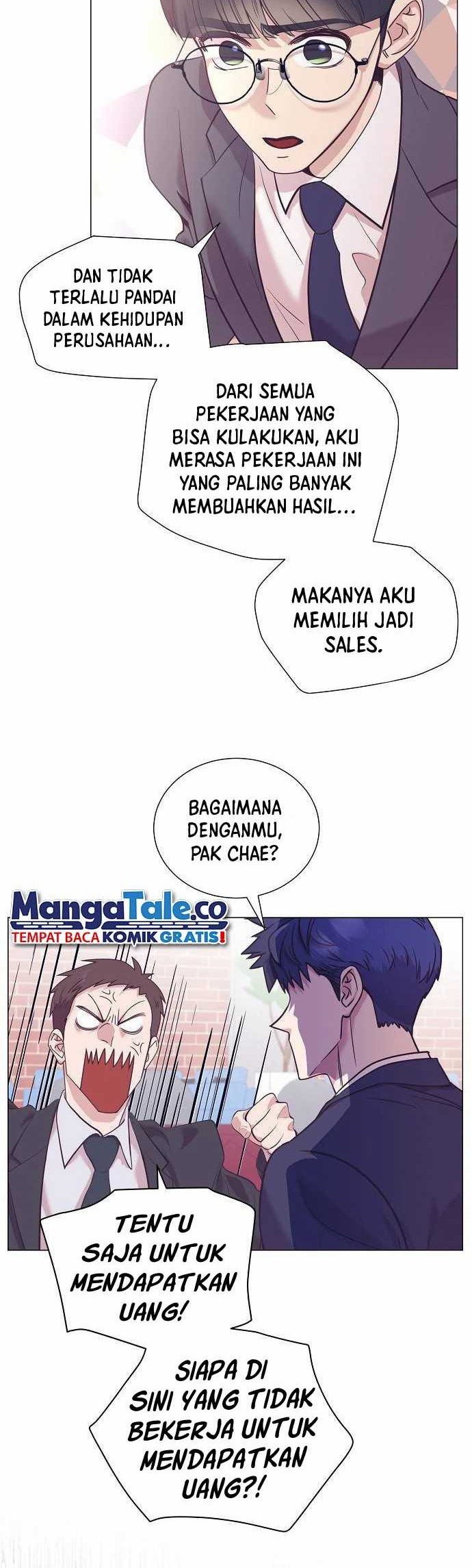 I Became a Sales Prodigy Bab 37 halaman 21