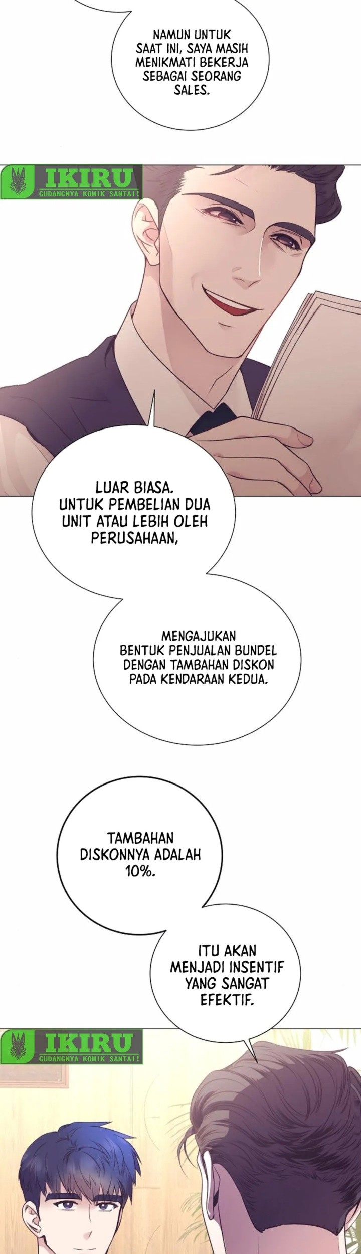 I Became a Sales Prodigy Bab 69 halaman 24