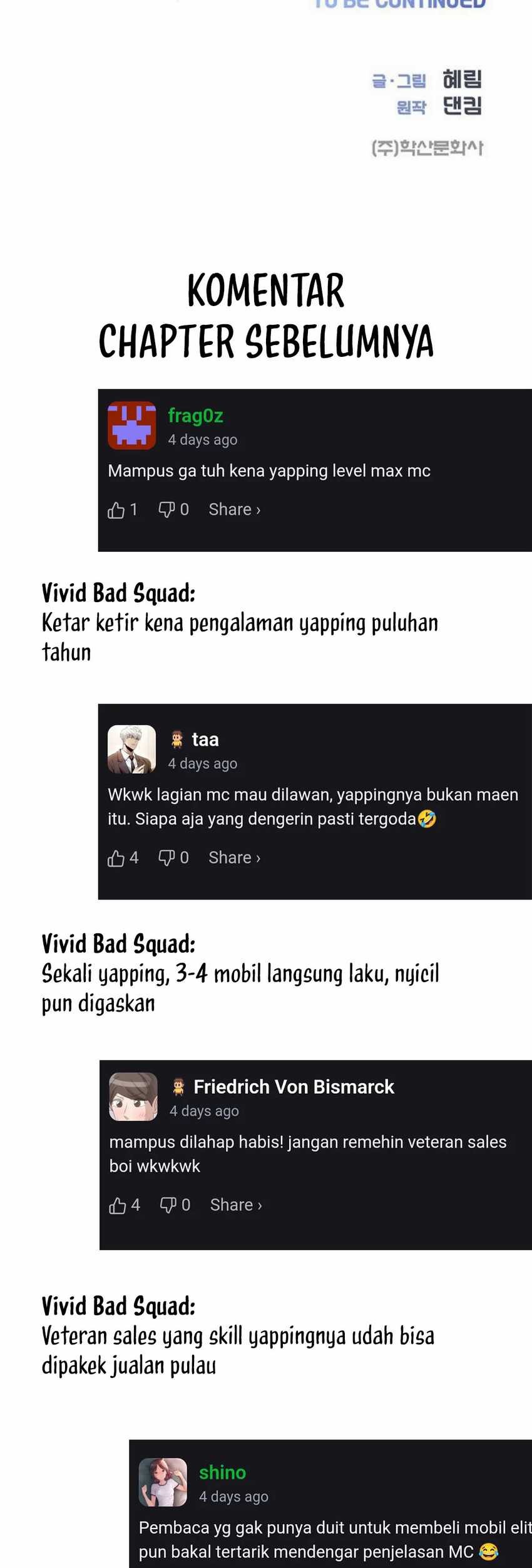 I Became a Sales Prodigy Bab 71 halaman 69