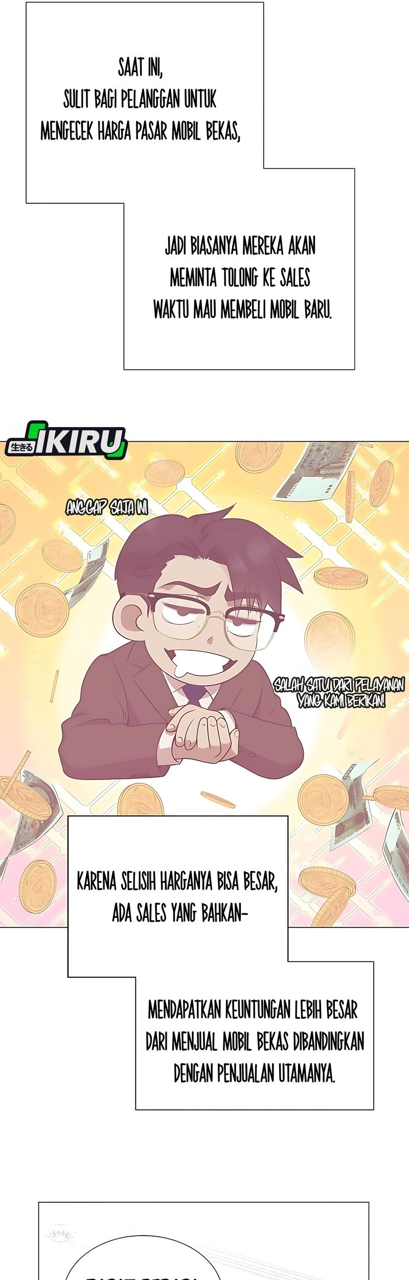 I Became a Sales Prodigy Bab 76 halaman 34