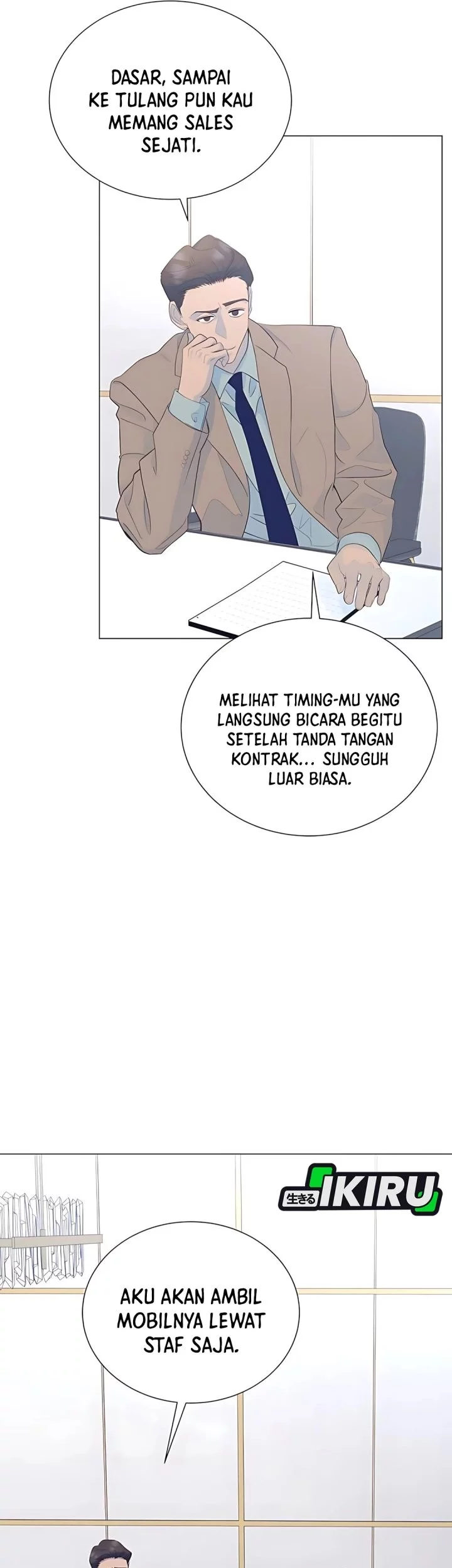 I Became a Sales Prodigy Bab 85 halaman 21