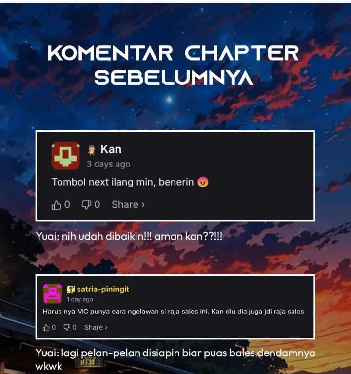 I Became a Sales Prodigy Bab 98 halaman 65